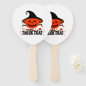 トレクトラットカボチャ ハンドファン (正面&裏面)