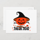 トレクトラットカボチャ ポストカード (正面/裏面)