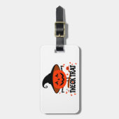 トレクトラットカボチャ ラゲッジタグ (正面縦)