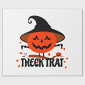 トレクトラットカボチャ ラッピングペーパー (フラット)