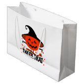 トレクトラットカボチャ ラージペーパーバッグ (正面アングル)