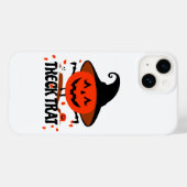 トレクトラットカボチャ Case-Mate iPhoneケース (裏面 (横))