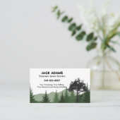 トレケア芝生サービス名刺 名刺 (スタンド正面)