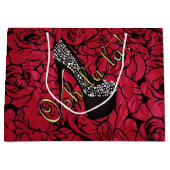 トレシックルージュフルーア ラージペーパーバッグ (正面)