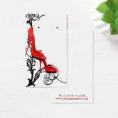 トレシックレッドハイヒールイヤリングホルダー (デスク)