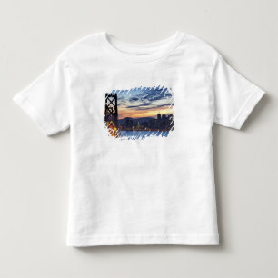 トレジャーアイランドから見たベイブリッジ トドラーTシャツ