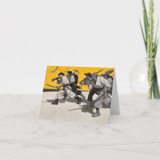 トレジャーアイランドバイニューウェルコンバーズワイエス サンキューカード (正面)