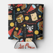 トレジャーアイランドパイレーツクーラーボックス 缶クーラー (正面)