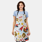 トレジャーアイランドパイレーツパーティーエプロン エプロン (着用した状態)