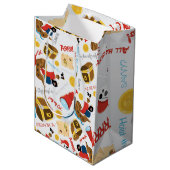 トレジャーアイランドパーティー海賊中抱き枕 ミディアムペーパーバッグ (正面アングル)