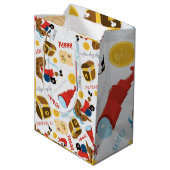 トレジャーアイランドパーティー海賊中抱き枕 ミディアムペーパーバッグ (裏面アングル)