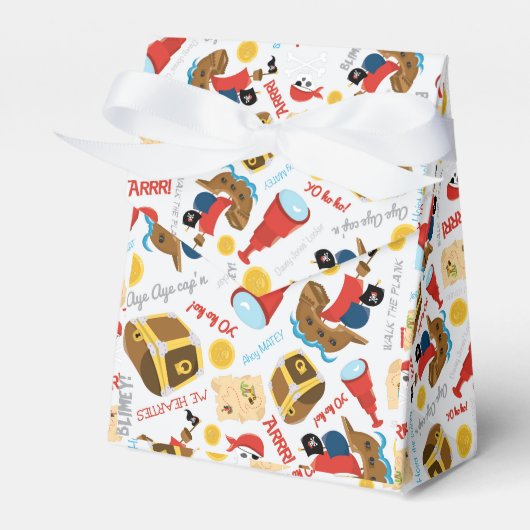 トレジャーアイランドパーティー海賊援護送箱 フェイバーボックス (正面サイド)