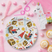 トレジャーアイランドパーティー海賊版紙プレート ペーパープレート (パーティー)