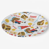 トレジャーアイランドパーティー海賊版紙プレート ペーパープレート (アングル)