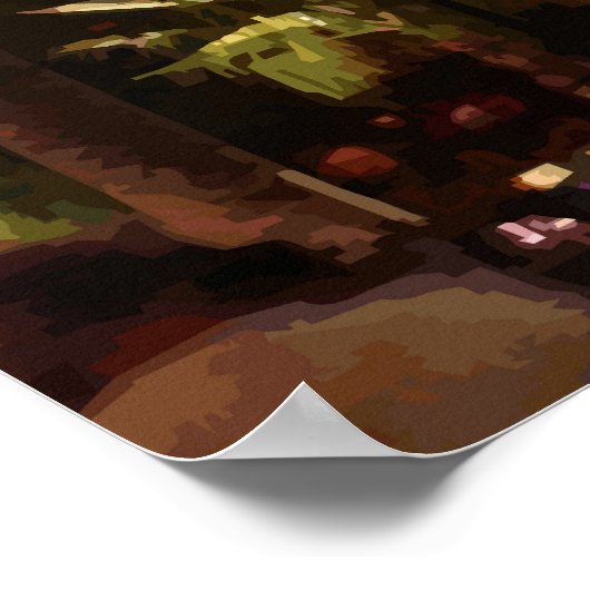 トレジャーアイランドラスベガスベガスベクターグラフィックポスター ポスター (角)