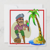 トレジャーアイランド3招待状 (正面)