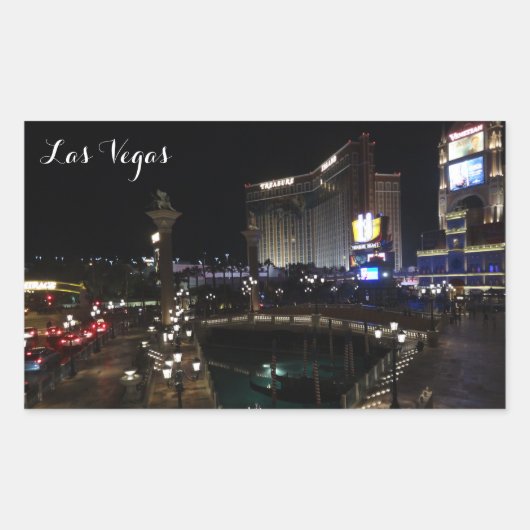 トレジャーアイランド&ザ・ヴェネツィア#2-1ステッカー 長方形シール (正面)