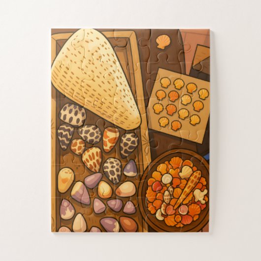 トレジャーズオンザテーブルパズル ジグソーパズル (縦)