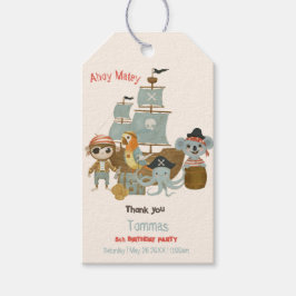 トレジャーハンターズパイレーツ誕生日 ギフトタグ