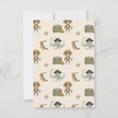 トレジャーハンターズパイレーツ誕生日 サンキューカード (裏面)