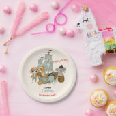 トレジャーハンターズパイレーツ誕生日 ペーパープレート (パーティー)