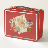 トレジャーハンターパイレーツ誕生日 メタルランチボックス (裏面)