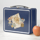 トレジャーハンターパイレーツ誕生日 メタルランチボックス (インサイチュ)