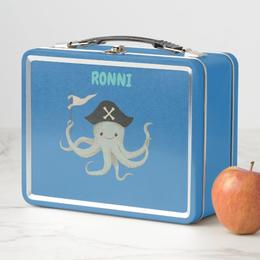 トレジャーハンターパイレーツ誕生日 メタルランチボックス (インサイチュ)