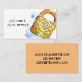 トレジャーハンターメタルの遺跡のロックを検出 名刺 (正面/裏面)