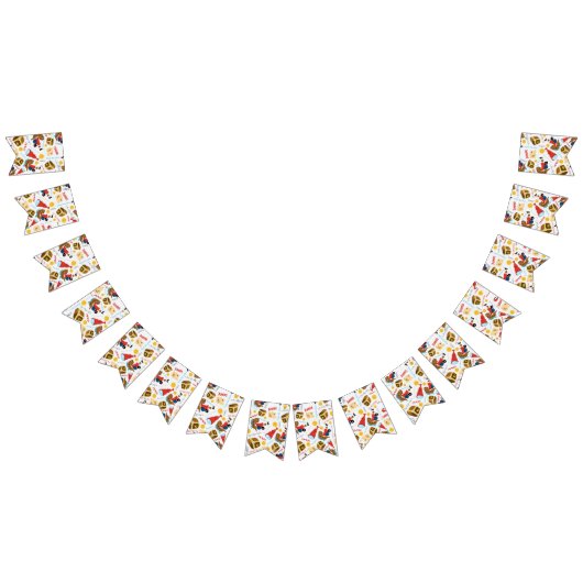 トレジャーパーティー海賊テーマバンティングフラッグ バンティングフラッグ (全)