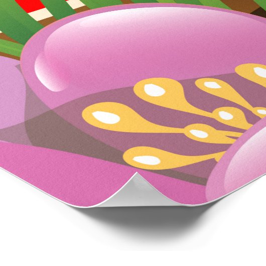 トレジャービーチジャマイカ旅行ポスター ポスター (角)