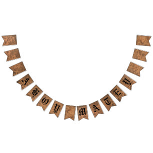 トレジャーマップパイレーツパーティー バンティングフラッグ