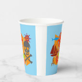 トレジャー狩りコラージュ 紙コップ (右)