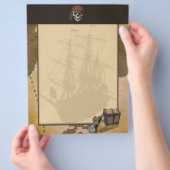 トレジャー狩りフライヤー チラシ (手)