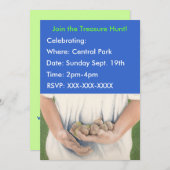 トレジャー狩り招待状 招待状 (正面/裏面)