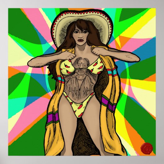 トレジョタトゥーの女の子 ポスター (正面)