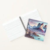 トレスデルペイネパーク，チリ&引用文 ノートブック (内部)