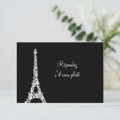 トレスパリRSVP 出欠カード (スタンド正面)