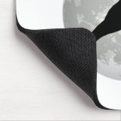 トレッおもしろいク飛んでいるムーンデザイン マウスパッド (コーナー)