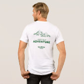 トレッキング トライブレンドTシャツ (裏面全面)
