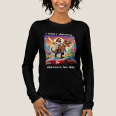 トレックスのイエス対電気自動車 トライブレンドＴシャツ (正面)