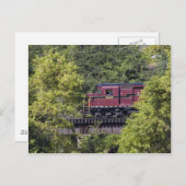 トレッスル上のディーゼル2198 ポストカード (正面/裏面)