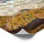 トレットの嵐のé海 |モネ | ポスター (角)