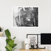 トレッドウェル金ゴールド鉱山アラスカ1916 ポスター (ホームオフィス)