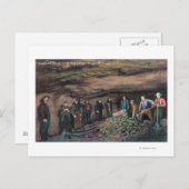 トレッドウェル鉱山の金ゴールド鉱夫ジュノーの見解, AK ポストカード (正面/裏面)