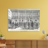 トレッドホイール等で働く囚人Ex キャンバスプリント (インサイチュ (リビング))