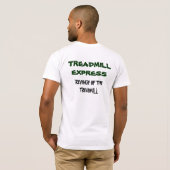 トレッドミルは2つを表現します Tシャツ (裏面フル)