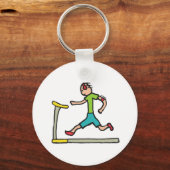 トレッドミルランニング キーホルダー (正面)