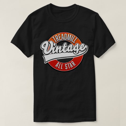 トレッドミルヴィンテージオールスター Tシャツ (デザイン正面)