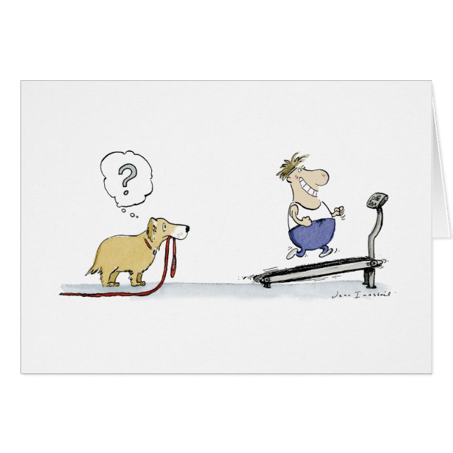 トレッドミル漫画 (正面横)